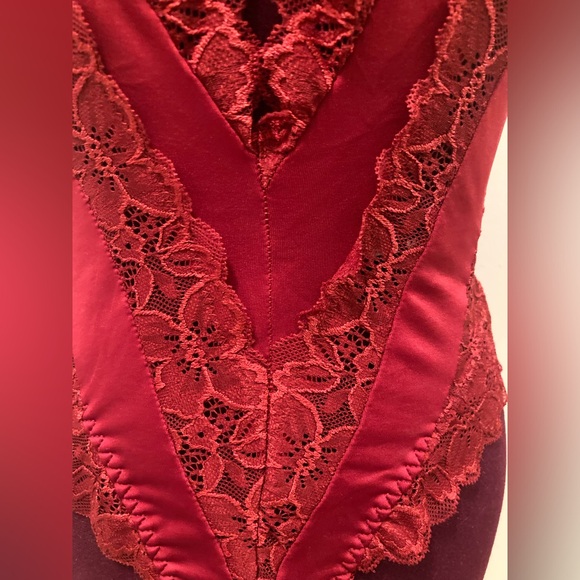 Red Bodysuit Small - Picture 3 of 5